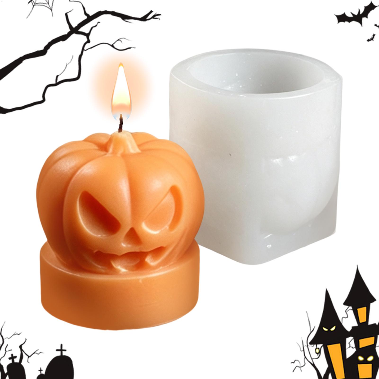 Candle Making Workshops - قالب شمع على شكل قرع الهالوين