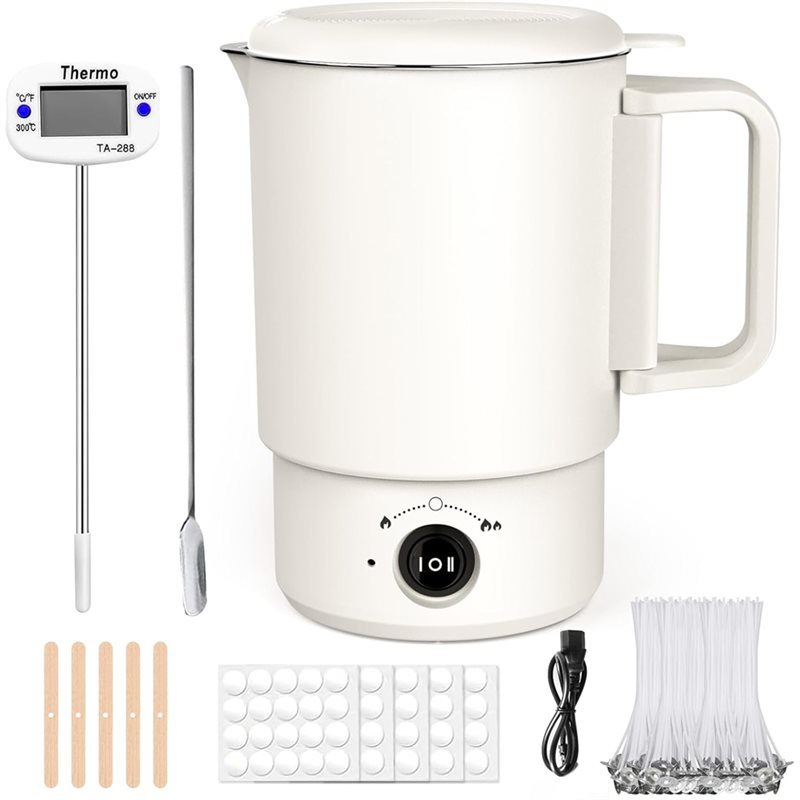Candle Making Jug - طقم وعاء كهربائي لصهر الشمع A47U