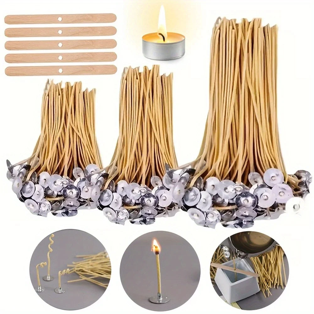 Candle Making Wicks - شمعة الفتائل 50 قطعة 8 بوصة