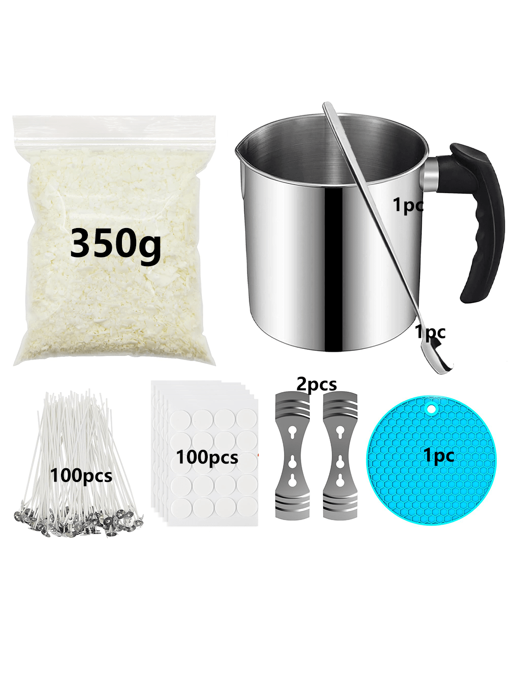 Candle Making Kit For Kids - مجموعة صنع الشموع، مناسبة للمبتدئين والبالغين،
