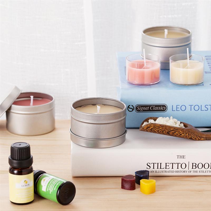 1 مجموعة شمعة صنع عدة صب وعاء  - مراجعة Candle Making Kit For Kids وسعره
