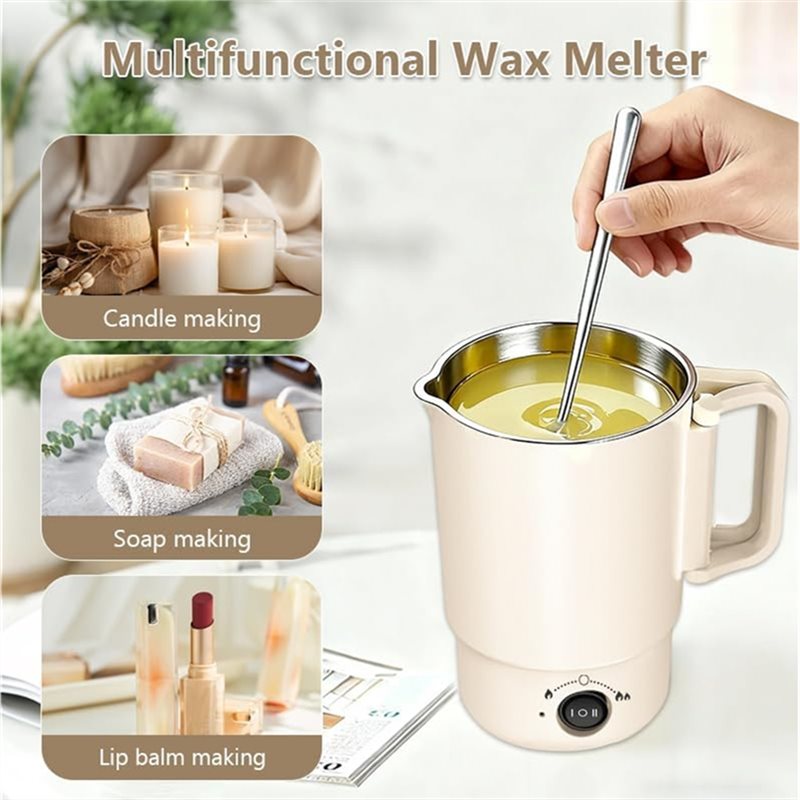 طقم وعاء كهربائي لصهر الشمع A4 - مراجعة Candle Making Jug وسعره