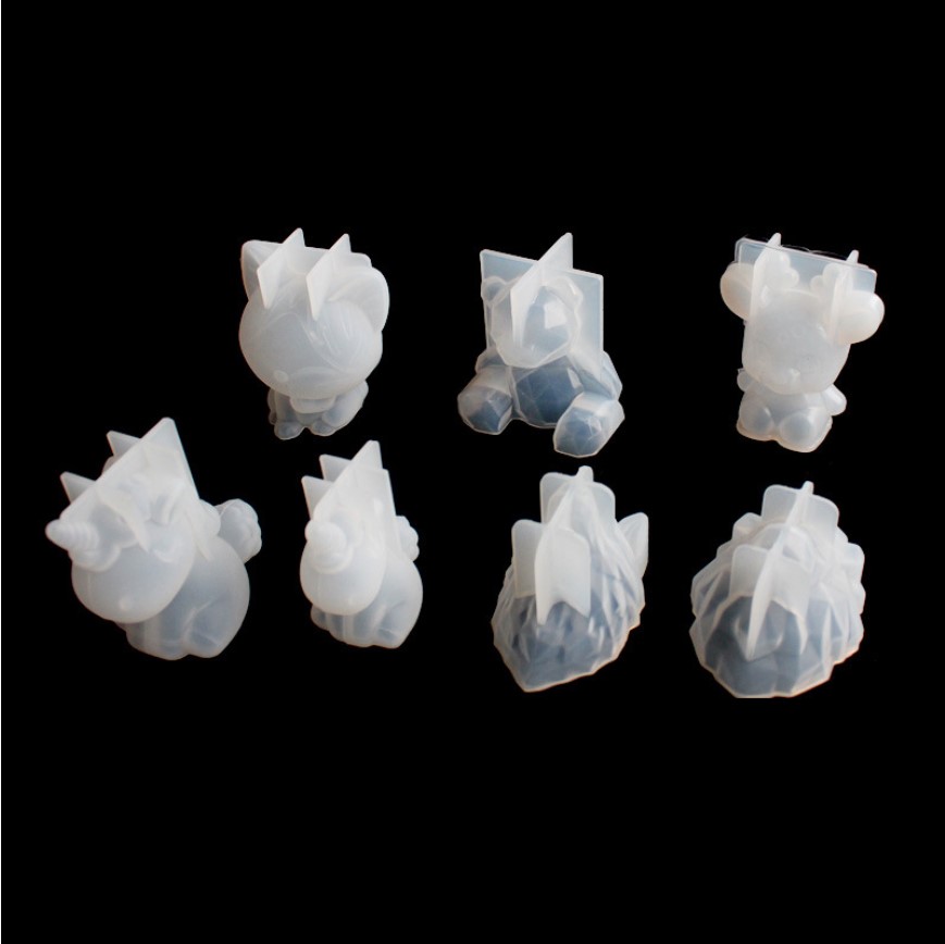 شفافة يونيكورن سيليكون راتنجات - مراجعة Candle Making Items وسعره