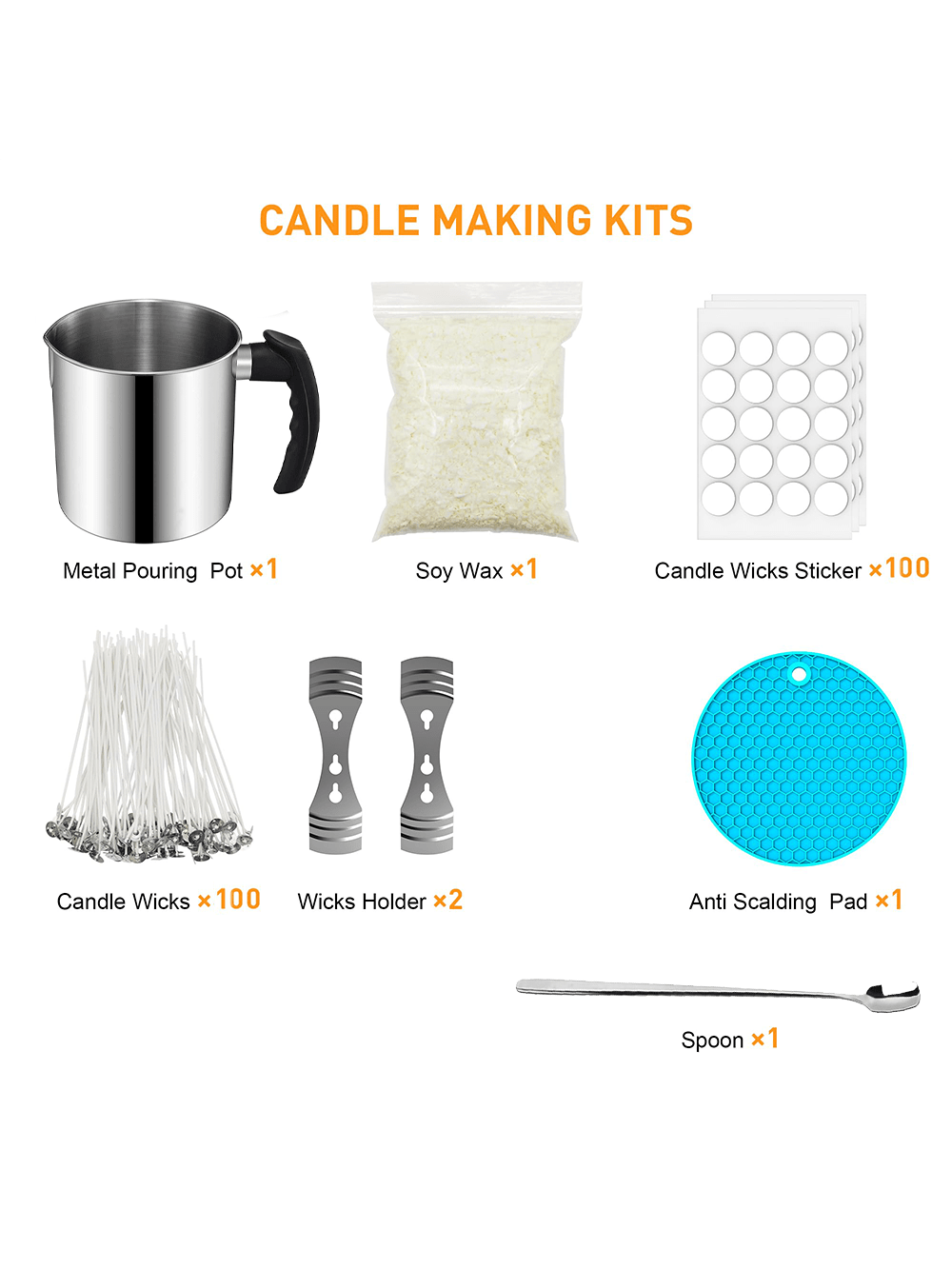مجموعة صنع الشموع، مناسبة للمب - مراجعة Candle Making Kit For Kids وسعره