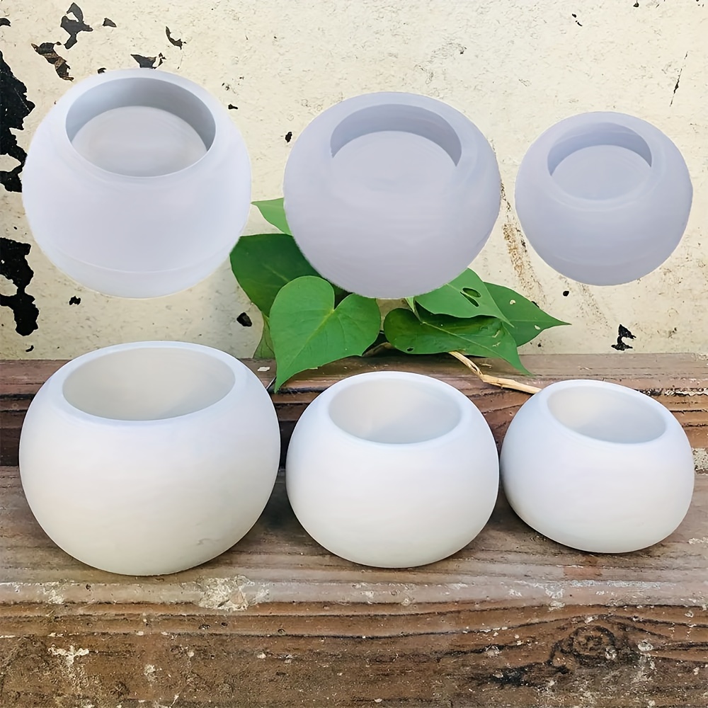 3 قطع - قالب سيليكون دائري لأص - مراجعة Candle Making Jug وسعره