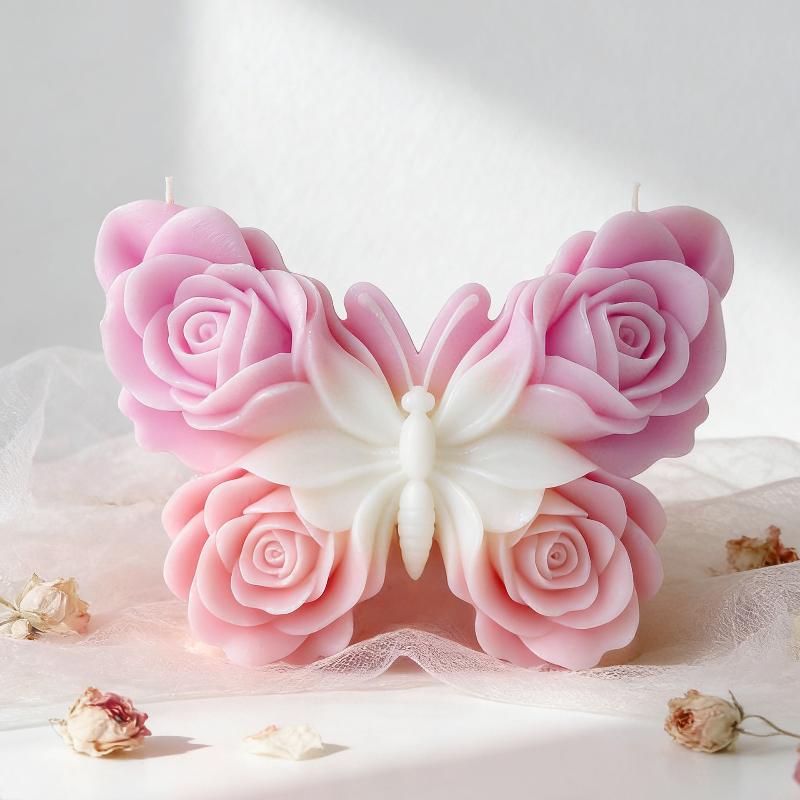 قالب سيليكون على شكل فراشة وور - مراجعة Candle Making Items وسعره