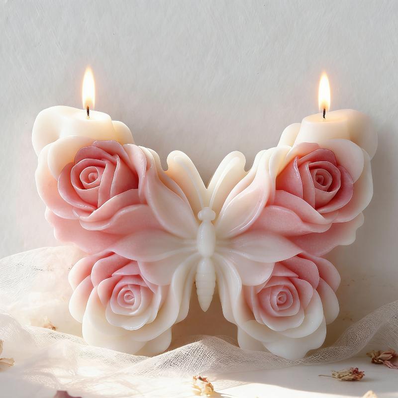 قالب سيليكون على شكل فراشة وور - مراجعة Candle Making Items وسعره