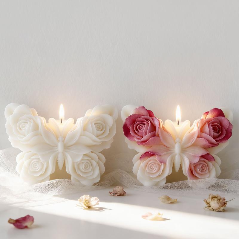 قالب سيليكون على شكل فراشة وور - مراجعة Candle Making Items وسعره