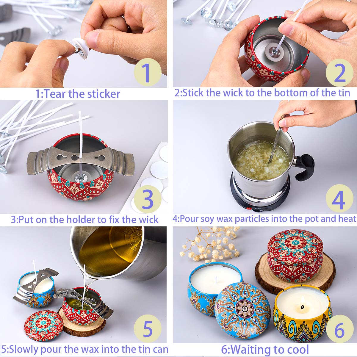 مجموعة أدوات صنع الشموع المعطر - مراجعة Candle Making Jug وسعره